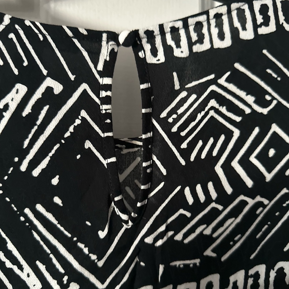 Mud cloth mini dress